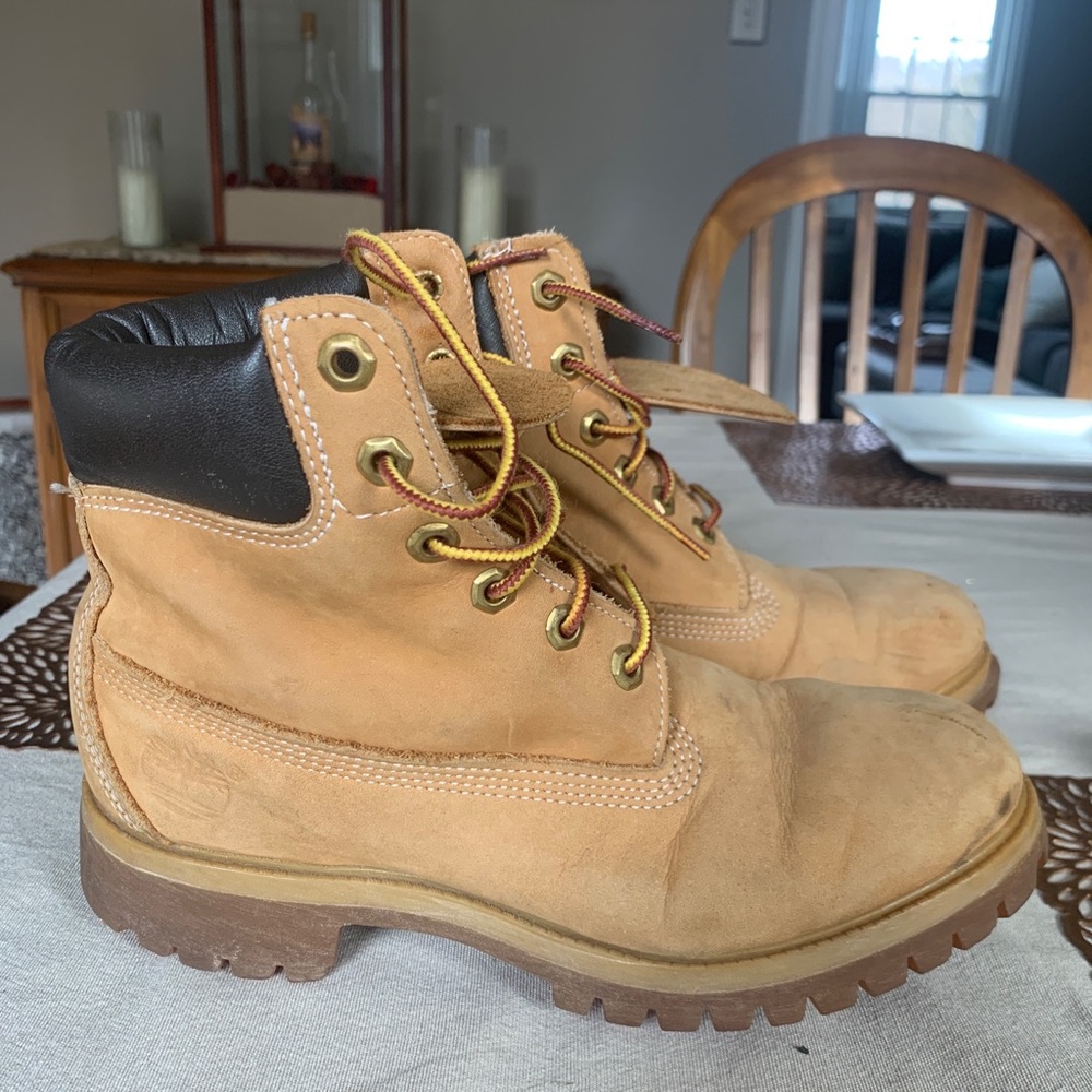Pre owned Mens Timberland Nubuck work boots size 6.5